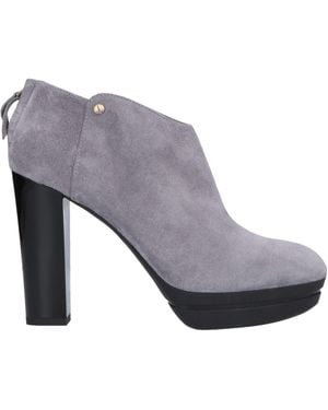 Hogan Ankle Boots Leather - Grey