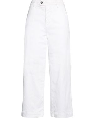 Roy Rogers Pants Cotton, Elastane - White