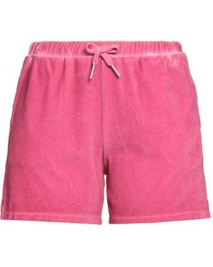 True Religion Fuchsia Shorts & Bermuda Shorts Cotton, Polyester - Pink