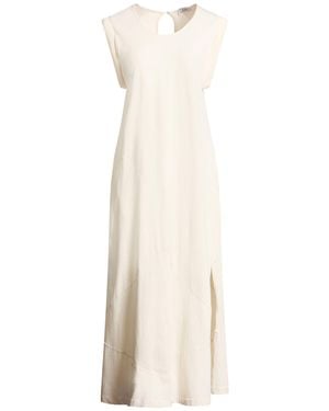 Jijil Ivory Maxi Dress Cotton - Natural