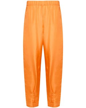 Pierantonio Gaspari Pants Silk - Orange