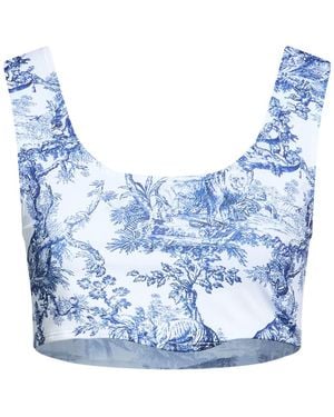 Forte Top Polyester, Elastane - Blue