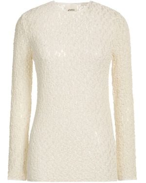 Isabel Marant Ivory Top Polyamide, Cotton, Elastane - Natural