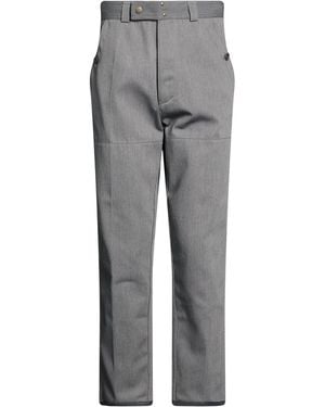 Maison Margiela Trousers Polyester, Cotton - Grey
