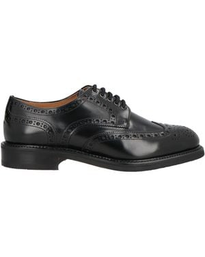 BERWICK  1707 Lace-Up Shoes Leather - Black