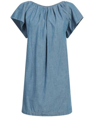 Vanessa Bruno Mini Dress Cotton - Blue