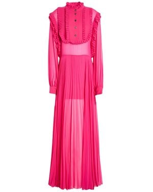 Babylon Fuchsia Maxi Dress Polyester - Pink