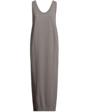 Isabel Benenato Maxi-Kleid - Grau