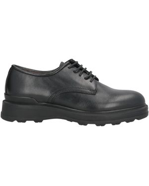 Woolrich Lace-Up Shoes Cowhide - Black