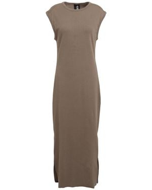 Thom Krom Military Maxi Dress Cotton, Elastane - Brown