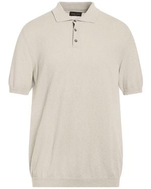 Roberto Collina Light Polo Shirt Cotton, Polyamide - White