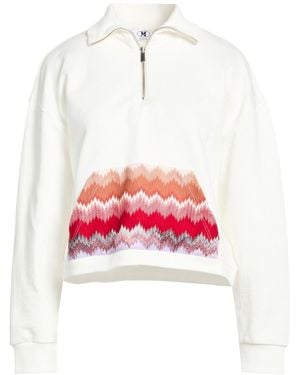 Missoni Sweatshirt Cotton, Wool, Viscose - White