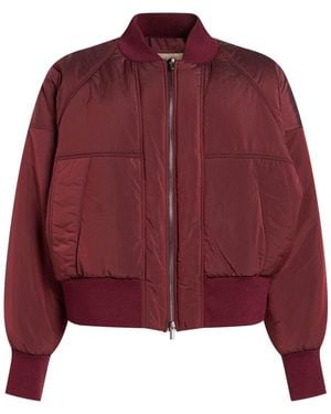 Gentry Portofino Burgundy Jacket Polyamide - Red