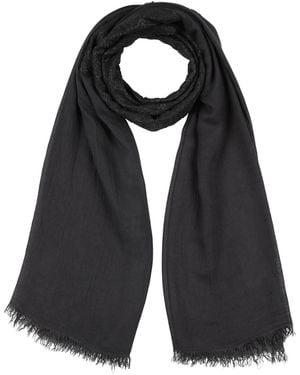 Cutuli Cult Charcoal Scarf Modal, Cashmere - Black