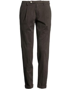 Michael Coal Dark Pants Cotton, Elastane - Gray