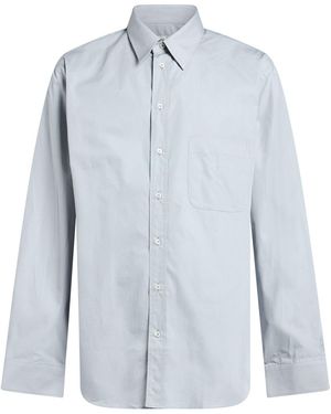Armani Collezioni Shirt Cotton - Blue