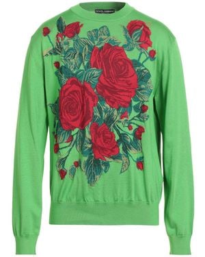 Dolce & Gabbana Sweater Silk - Green