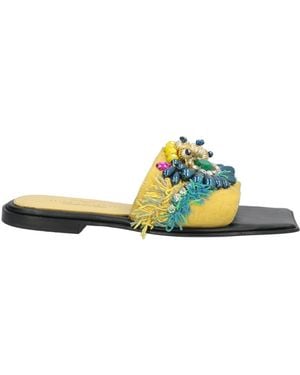 Elina Linardaki Sandals - Yellow