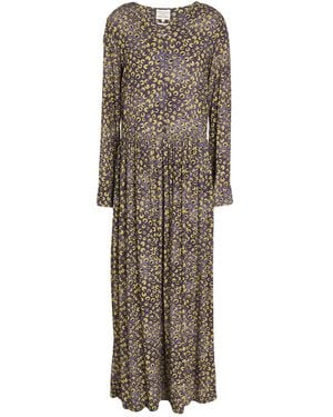 ALESSIA SANTI Midi Dress Viscose - Natural