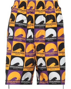DSquared² Shorts & Bermuda Shorts - Orange