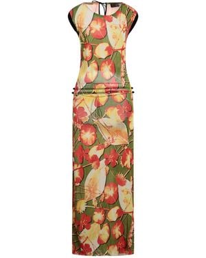 Trussardi Maxi Dress - Metallic
