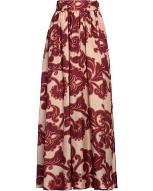 Co.Go Maxi Skirt Silk - Red