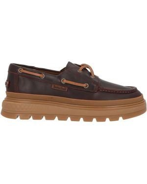 Timberland Dark Loafers Leather - Brown