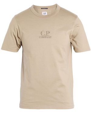 C.P. Company T-Shirt Cotton - Natural