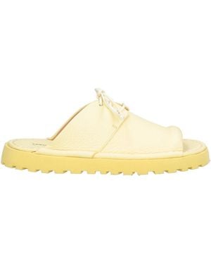 Marsèll Sandals Leather - Yellow