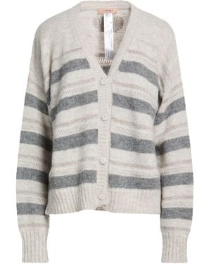 Twinset Cardigan Polyamide, Alpaca Wool, Viscose, Polyester - Gray