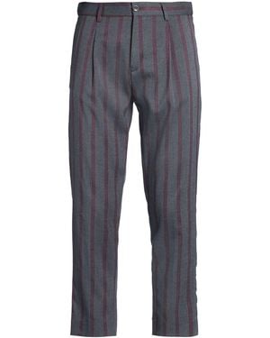 OVER/D Pants Polyester, Rayon, Elastane - Blue
