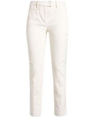Dondup Pants Cotton, Elastane - White