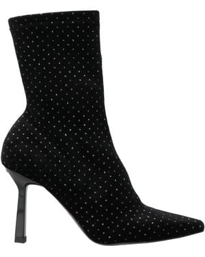 HUGO Ankle Boots Textile Fibers - Black