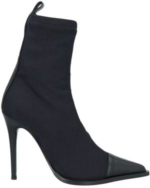 Amiri Ankle Boots Soft Leather, Textile Fibers - Blue