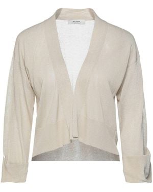 Alpha Studio Cardigan Viscose, Polyester - Natural