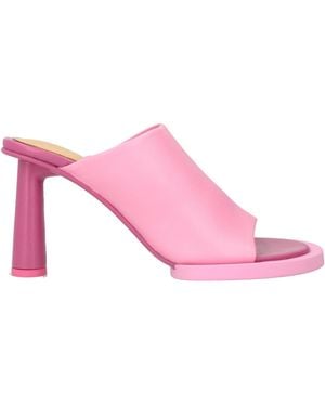 Jacquemus Sandals Leather - Pink