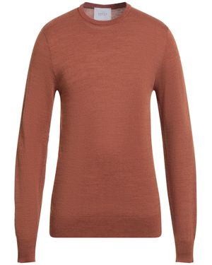 Vneck Jumper - Brown