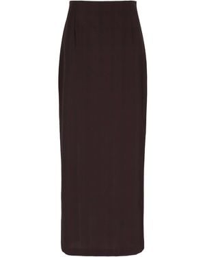 8 by YOOX Maxi Skirt - Red