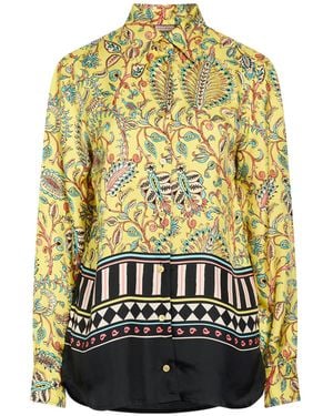 Maliparmi Shirt Silk - Yellow