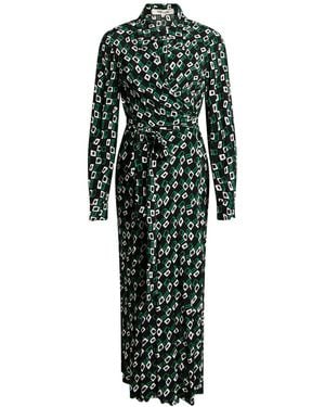 Diane von Furstenberg Midi Dress - Green