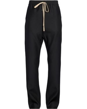 Fear Of God Trousers Virgin Wool, Silk - Black