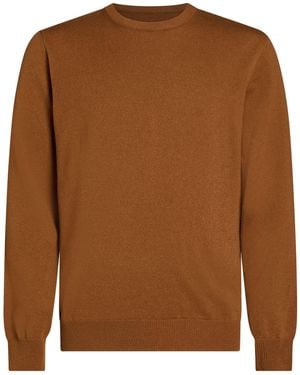 Kangra Jumper Wool, Cashmere - Brown