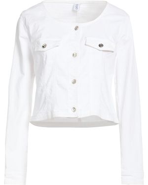 Liu Jo Denim Outerwear - White