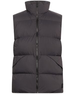 Jack Wolfskin Charcoal Vest Polyamide - Gray