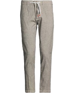 Yes-Zee Pants Cotton, Elastane - Gray