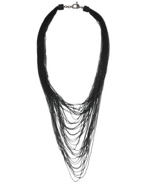 Fabiana Filippi Necklace Ecobrass - Black