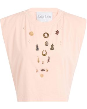 Forte Forte T-Shirts - Pink