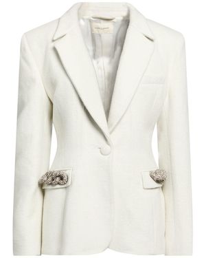 GIUSEPPE DI MORABITO Light Blazer Wool - White