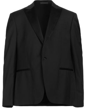 Pal Zileri Blazer Viscose, Polyester, Wool, Elastane - Black