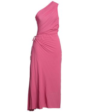 Denny Rose Fuchsia Maxi Dress Polyester - Pink
